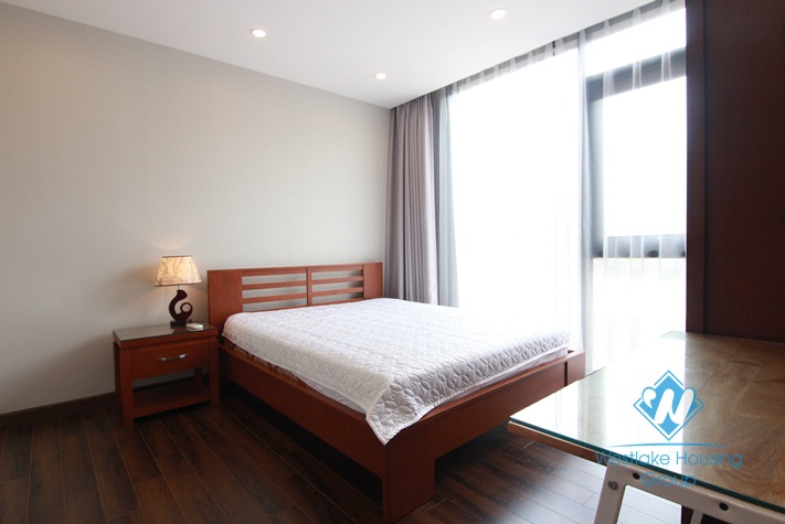 Modern & spacious apartment for rent on Nghi Tam street, Tay Ho